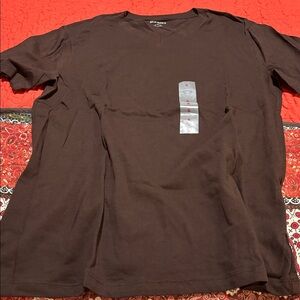 Old Navy Brown Short Sleeve Tee